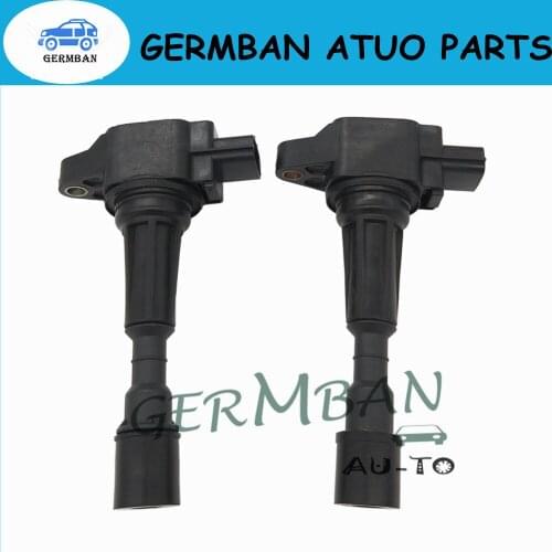 New Manufacture Set of 2 Ignition Coil For 11-15 Mazda 2 1.5L-L4 Mazda 3 1.4L 1.6L Part No#ZJ20-18-100 ZJ2018100