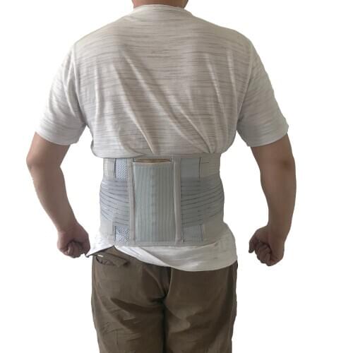 2020 Men Women Orthopedic Posture Corrector Brace Lower Back Waist Trimmer Belt Elastic Adjustable Lumbar Support Belt Corset