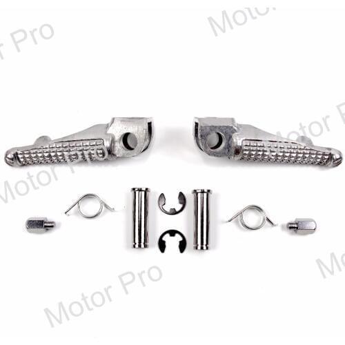 Front Footrests For Kawasaki Ninja 650R 2006 - 2013 ER6N Rider Foot Pegs Pedal Motorcycle ER-6N 2007 2008 2009 2010 2011 2012