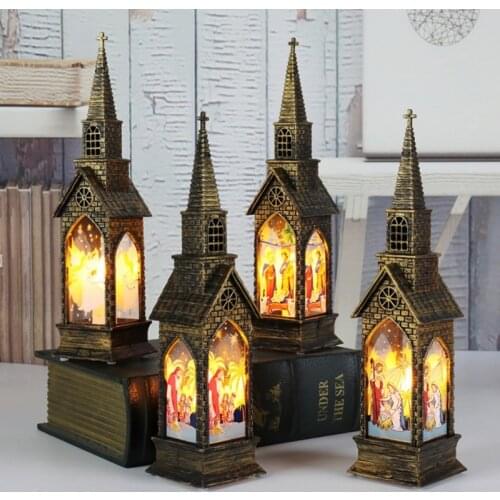 Christmas LED Luminous Wind Lantern Suitable for Giving Gifts Festive Atmosphere Sturdy Stylish Snowman New Year Home Decoration