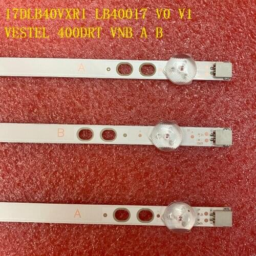 LED backlight strip(3) for LT-40C750 LUX0140003 40L3653DB 40L1653DB TX-40C200E 40A07USB 40LED1700 40FMD294B LB40017 17DLB40VXR1