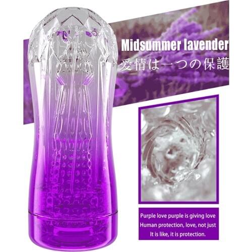 Vacuum Pocket Cup for Men Soft Pussy Transparent Vagina Adult Endurance Exercise Male Masturbator Cup Soft Pussy Adult Sex Toys
