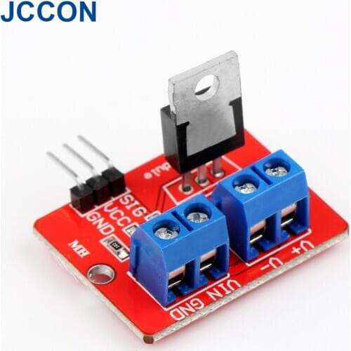 0-24V Top Mosfet Button IRF520 MOS Driver Module Power PWM Dimming LED For Arduino MCU ARM Raspberry pi