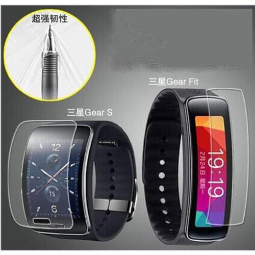 2Pcs Ultrathin Soft (Not Tempered Glass) Screen Protector Film For samsung Gear Fit2 Fit 2 r350 R750 Smart Wristband Bracelet