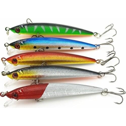 5 color 9 cm 6 g Topwater Pencil WTD Surface Fishing Lure Walk The Dog Artificial Saltwater Hard Bait Bass Plastic Walker