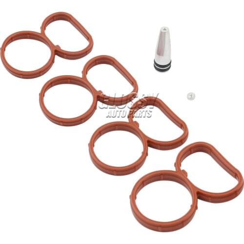 AP03 11618507239 Intake Swirl Flap fits For BMW N47 2.0 ltr engines Delete Blank Plug Bung Metal With Manifold Gasket