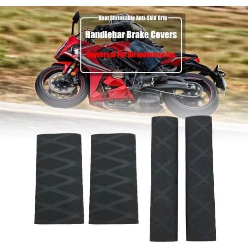 For Honda CB650R CBR650 CB500X NC750X X-ADV CRF1000L Universal Motorcycle Heat Shrinkable Grip Cover Non-slip Rubber Grip Glove
