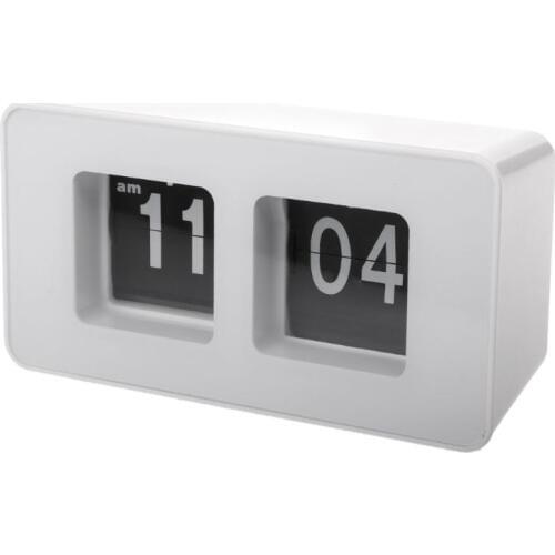 Retro Flip Classic Stylish Desk Auto Modern Wall Clock for clocks