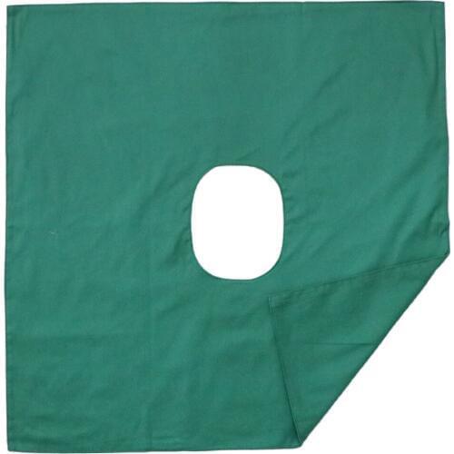 Cosmetic Massage Bed Towel Sheet Cover Mattress Pad for Beauty Spa Sauna, Double Eyelid Surgery Hole Towel