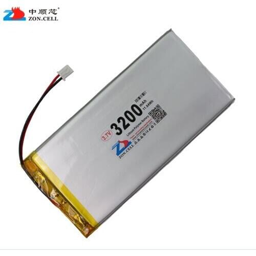 Shipping in 3200mAh 3.7V lithium polymer battery 5035125 story tablet computer machine 5336125 Rechargeable Li-ion Cell