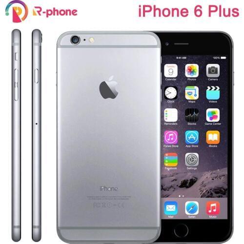 Unlocked Original Apple iPhone 6 Plus Used 99% New Dual Core 5.5" IOS 16/64/128GB 6P ROM 8MP Camera 3G WCDMA 4G LTE Used Phone