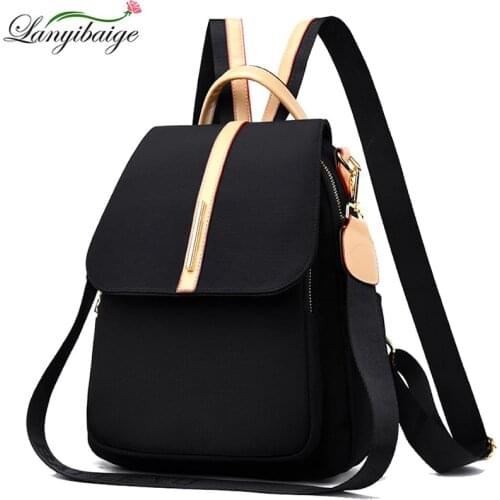 High Quality Oxford Cloth Backpack Waterproof Shoulder Bags for Women 2021 New Large Capacity School Bags Travel Backpack