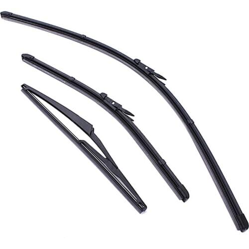 3Pcs Car Vehicle Front/Rear Windscreen Wiper Blades Set for Fiat Grande Punto Car Accessories Windscreen Wipers