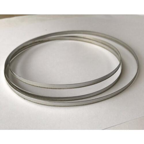 POGUT 105" x 1/8",1/4", 1/2" Replacement Band Saw Blade Diamond Coated Saw for Stained Glass Cutting Machine