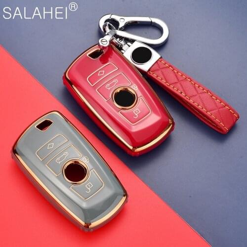 TPU Car Key Case For BMW F10 F20 F30 NEW 1 3 4 5 6 7 Series X3 X4 320I 116I 118I 328I 530I E46 E39 E90 E36 E60 E34 E30 Styling