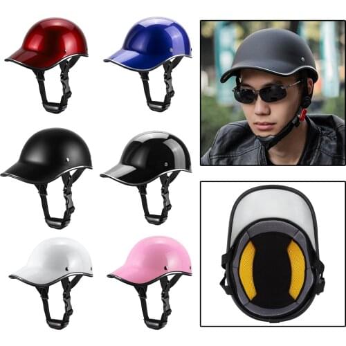 Adjustable Bike Cycling Helmet Baseball Anti UV Safety Bicycle Helmet Men Women MTB Road Bicycle Helmet for Outdoor Skating