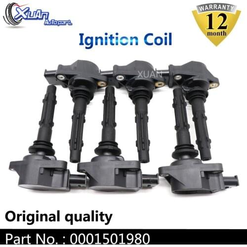 XUAN Ignition Coil Kit 0001501980 For Mercedes-Benz W211 W212 A207 C207 C280 C300 C350 S211 S212 E230 E280 E300 E350 ML350