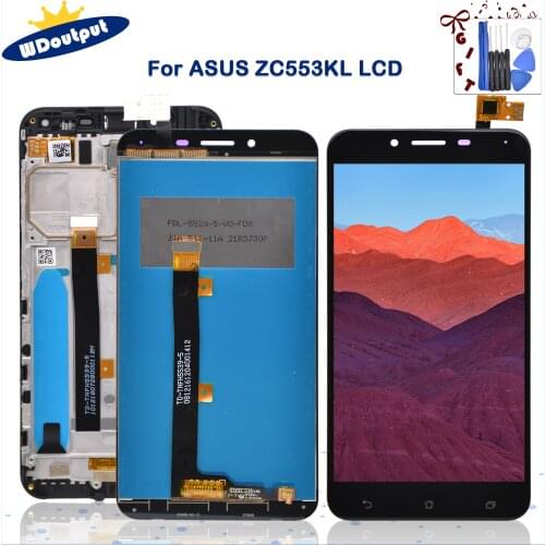 5.5" inchFor Asus Zenfone 3 Max ZC553KL X00DD LCD Display Panel Touch Screen Sensor Assembly with Frame X00DA LCD