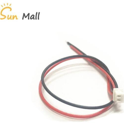 1.25mm pitch 15cm single head 2pin male and female docking connection wire