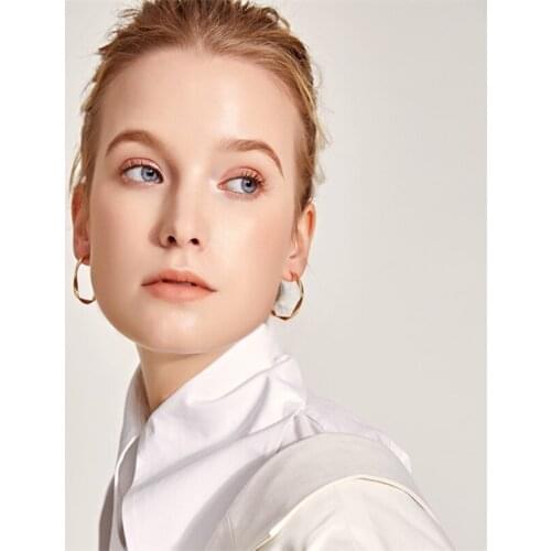 1 Pair Simple Female Creative Earrings Geometric Twisted Stud Earrings Vintage Elegant Jewelry Accessories For Women Party Gift