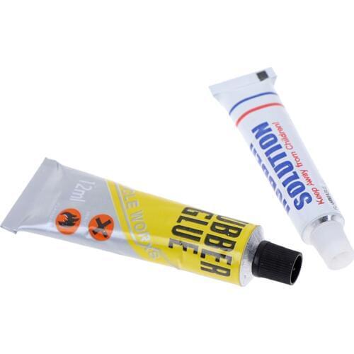 1Pcs 5/12ML New Bicycle Tire Repair Glue Repair Cement Rubber Cold Patch Glue Road Mountain Bike Tyre Inner Tube Puncture