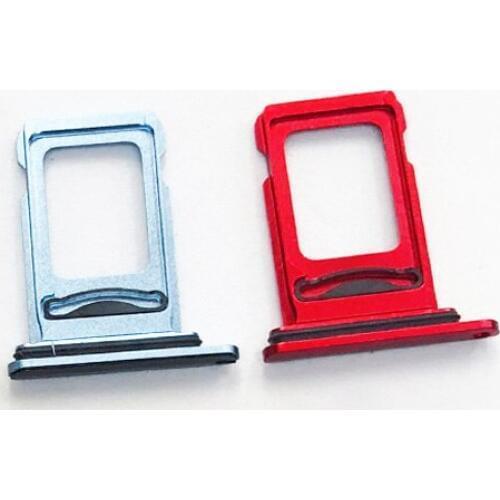 10pcs/lot For iPhone XS Max XR dual SIM Card Reader Connector Socket Tray Holder Slot Module Single Sim Tray
