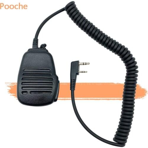 Two Way Radio Microphone Speaker Headphones Speaker Woki Taki Ham Radio Speaker for Baofeng Motorolae Ken wood TYT HYT Yeasu