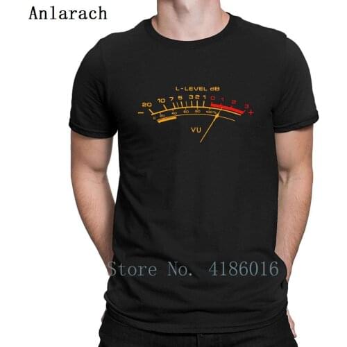 Vu Meter T Shirt T Shirt Pattern Interesting S-4XL Printed Funny Casual Leisure Short Sleeve Summer Style Shirt