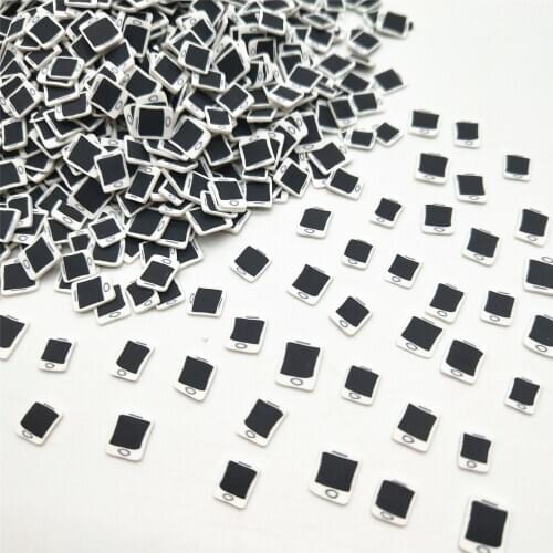 20g/lot Mobile Phone Polymer Clay for DIY Crafts Tiny Cute 5mm plastic klei Mud Particles Cellphone Clays