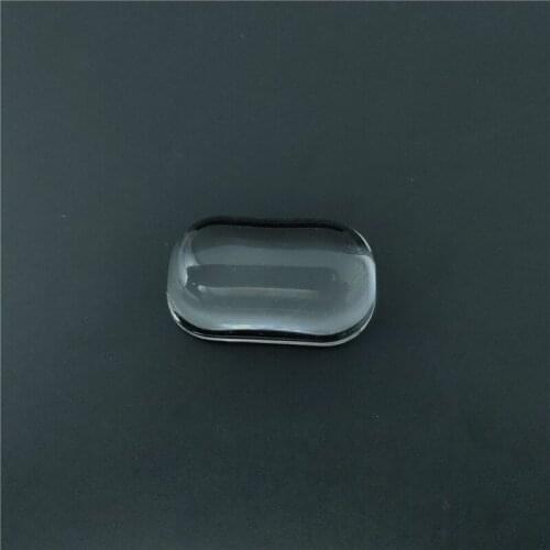 Manufacturers supply peanut lens, professional customized special-shaped street lamp lens wholesale, welcome to order with drawi