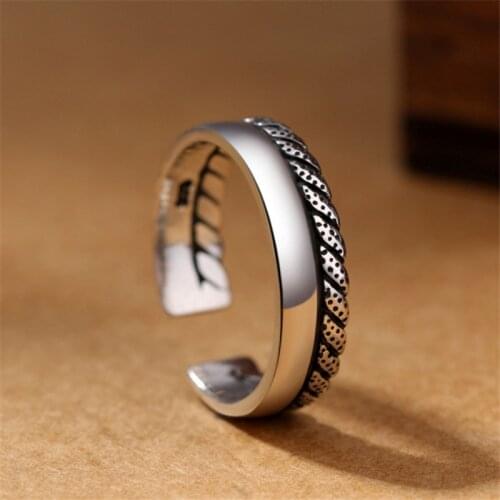 Rings smooth twisted vintage finger ring for women offers with free shipping wholesale adjustable KJZ0087