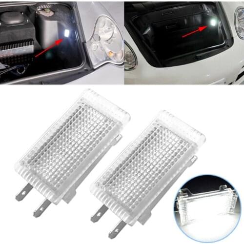 2 Pcs For Porsche 911 Boxster Cayman Turbo GT GT3 987 996 997 OBC Error Free LED High Power Car LED License Plate Lights Lamps