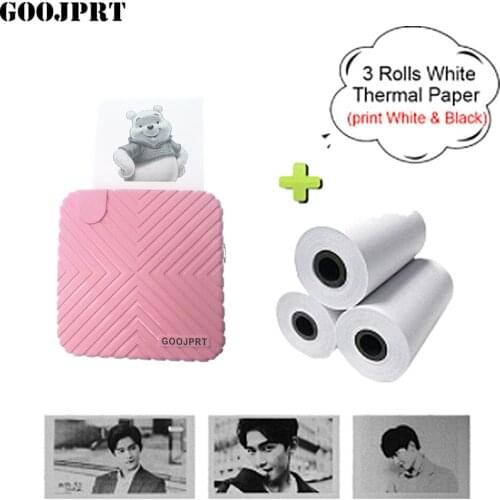 Mini Bluetooth photo printer pocket