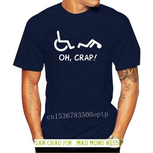 Men T-Shirt Men Clothing Plus Size Wheelchair Malfunction Unisex T-Shirt / Funny / Gift Tee Shirt