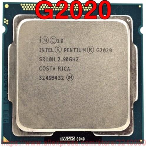 Original Intel CPU PENTIUM G2020 SR10H Processor 2.90GHz 3M Dual-Core Socket 1155 free shipping speedy ship out