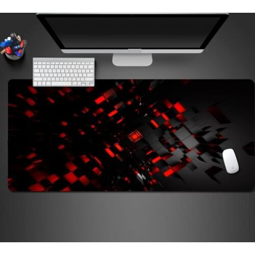 Personality Red 3D Pattern Mouse Pad PC Gaming Computer Mouse Desk Mats To Gamer Best Selling High Quality Gaming Mause Pad