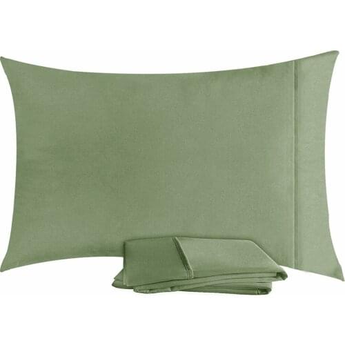 Pillow Case for Bedroom Home Decorative Solid Pillowcase 20''*30'' King Bedding Pillow Case Hotel Bedding Sets Pillow Cover D30