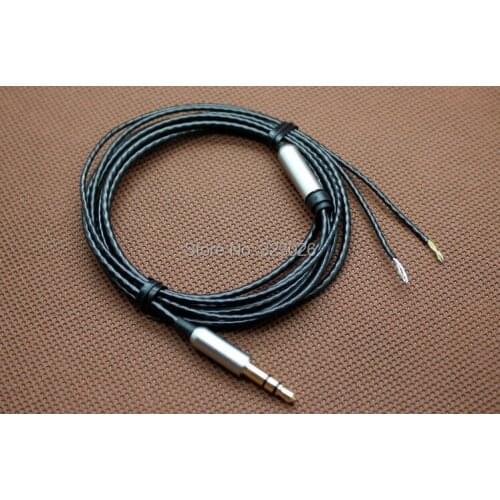 Silver-plated earphone cable 14core DIY earphone wire
