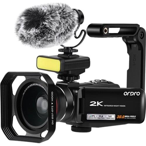 Z63 2K FHD Professional Ghost Hunting IR Light Night Vision WIFI Digital Video Camera