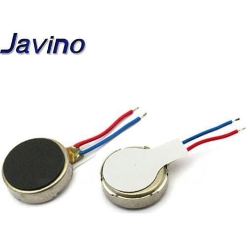 5pcs DC 3V 70mA 12000 RPM For Phone Coin Flat Vibrating Vibration Motor Vibration Motor G08 Whosale&DropShip
