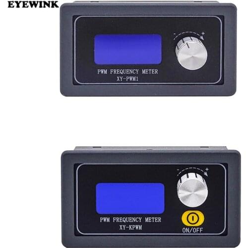 Adjustable 1Hz-150KHz PWM Signal Generator Module XY-KPWM Have ON OFF Button Square Wave Pulse Signal Output PWM Frequency Meter