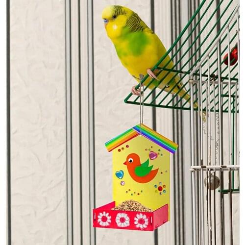 Clearance Camera Outdoors Hook Baffles Large Wooden DIY Bird House Art Crafts for Woodworking Yard Outdoor Birthday