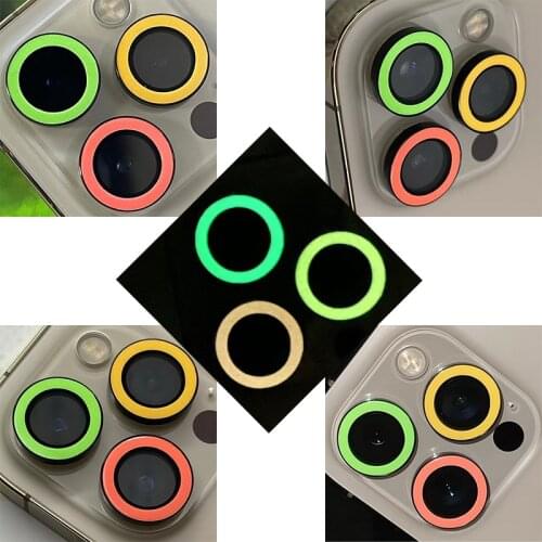 Luminous Glass Camera Film Protection Glass for Iphone 12 Lens Protector for IPhone 12 Pro Max 12mini 11 Pro 11promax Hawk Eye