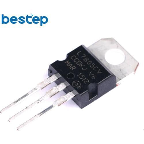 10PCS L7805CV L7805 LM7805 Voltage Regulator IC 5V 1.5A