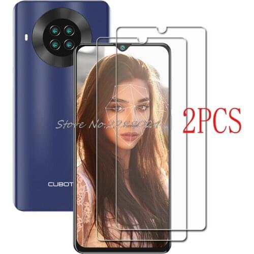 2PCS Cubot Note 20 Tempered Glass Protective FOR Cubot Note20 6.5" Screen Protector Glass Film phone case Cover