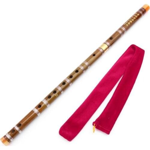 2021 New Professional Bamboo Flute Chinese Woodwind C D E F G Key Transverse Flute DiZi