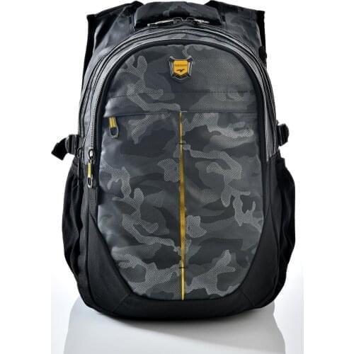 2235 camouflage Pattern School Backpack Gray
