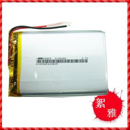 3.7V 3100mah polymer battery 804969 MP5/4 tablet MID PSP lithium battery Rechargeable Li-ion Cell