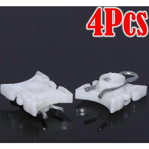 4Pcs Window Regulator Sliding Pivot Clips 51321938884 Fit for BMW 3 5 7 Series 318i 320i 323i 325i 328i 335i 525i 530i 735i Z4