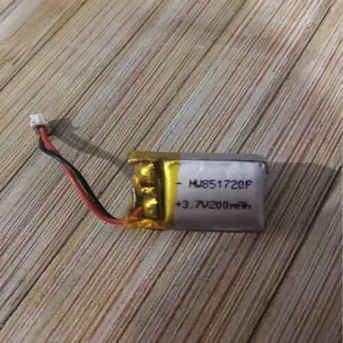 Liter energy battery Bluetooth headset 3.7v 200mah 20*16*9 851720 mini smart Bracelet rechargeable 3.7V polymer lithium battery